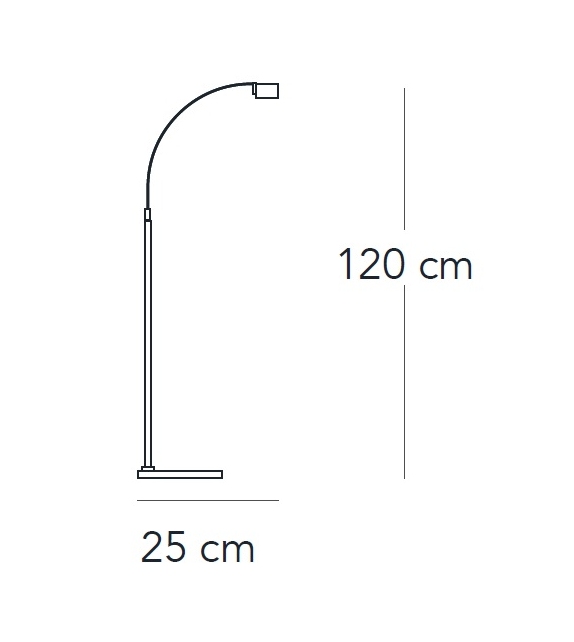 Falena Stehleuchte Fontana Arte