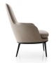 Caratos Maxalto Armchair with High Backrest