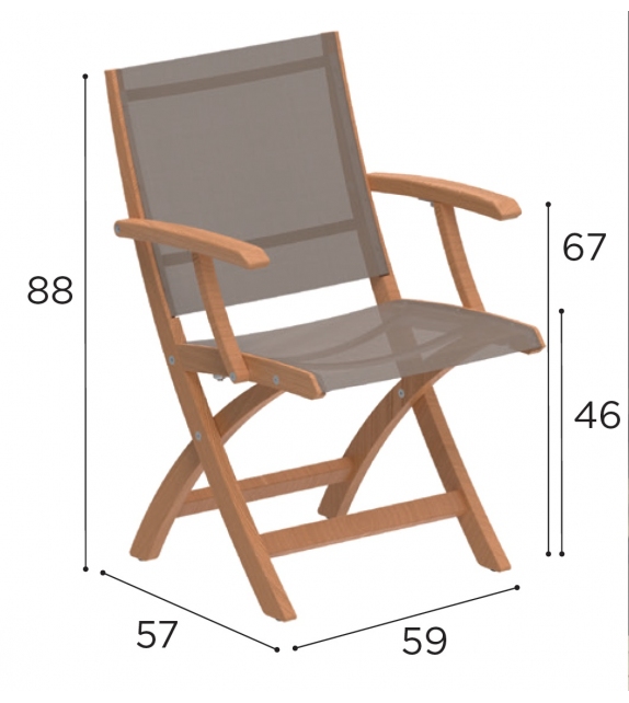 XQI Royal Botania Foldable Chair