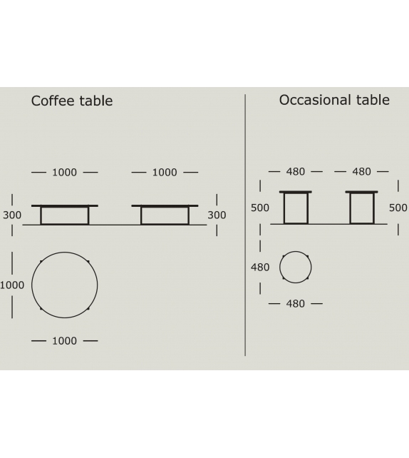 Circle Wendelbo Couchtisch