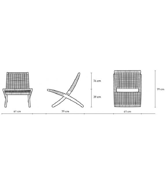 MG501 Cuba Chair Outdoor Carl Hansen & Søn Stuhl