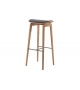 NY11 Bar Chair Norr11 Sgabello con Seduta Rivestita