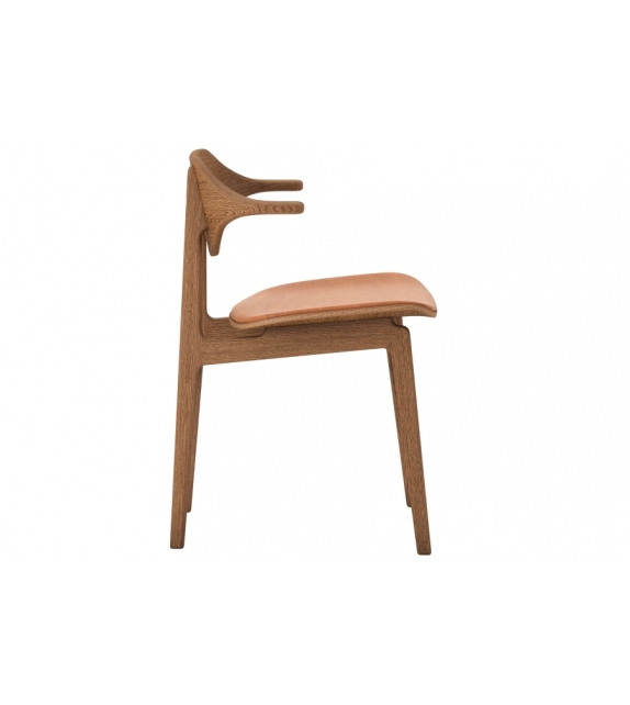 Buffalo Dining Chair Norr11 Silla con Asiento Revestido