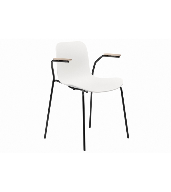 Langue Stack Norr11 Chair with Armrests