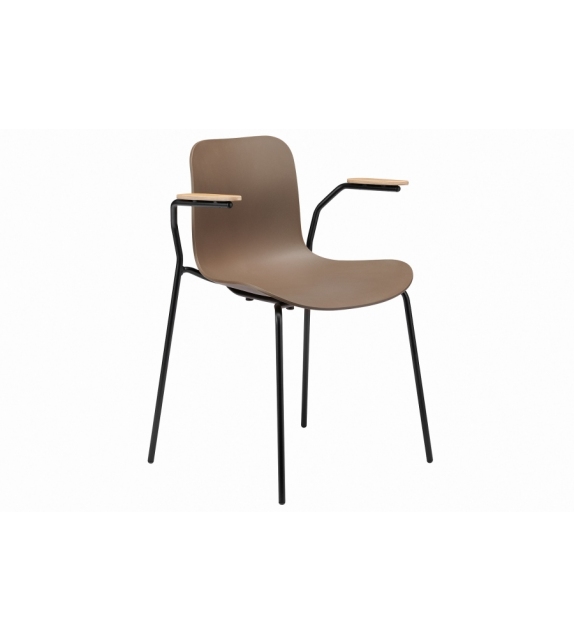 Langue Stack Norr11 Chair with Armrests