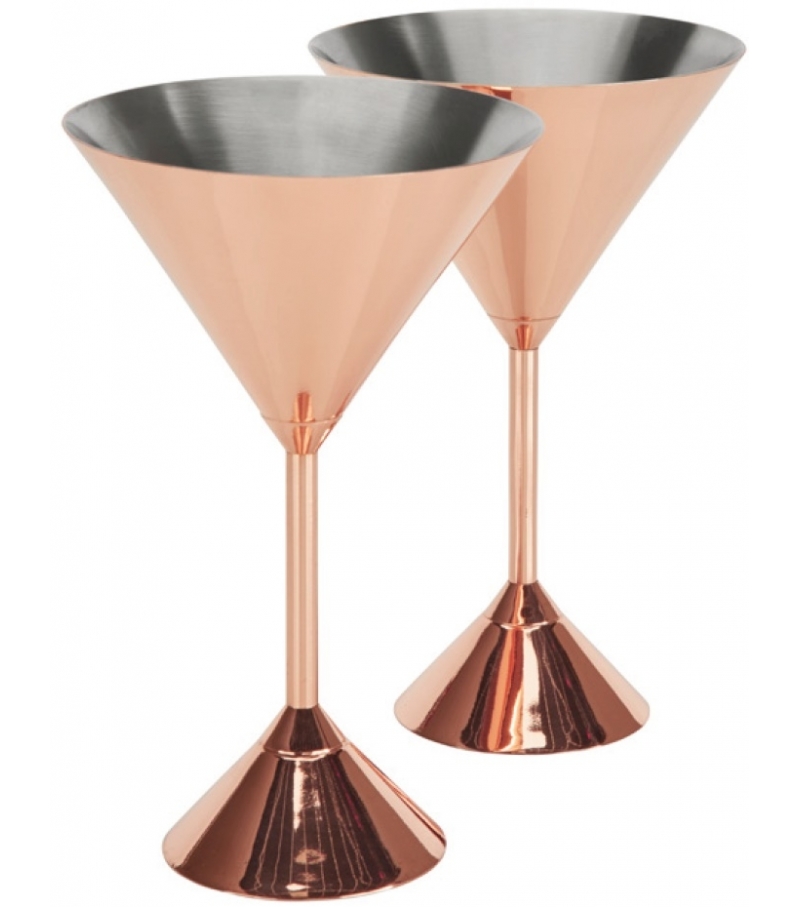 Plum Martini Tom Dixon Set di 2 Bicchieri