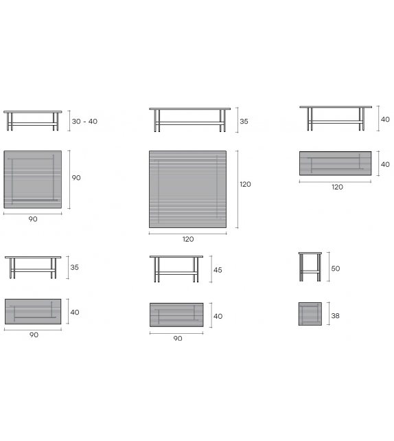 Waves Fiam Table Basse