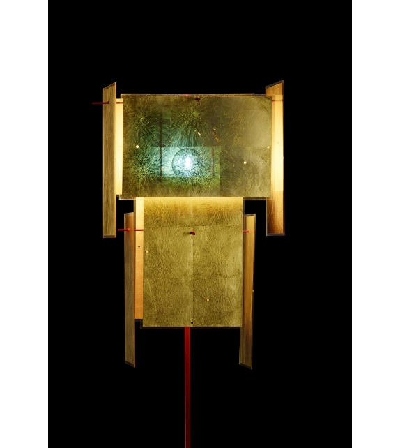 24 Karat Blau Ingo Maurer Floor Lamp