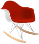 Eames Plastic Armchair RAR with cushion Vitra