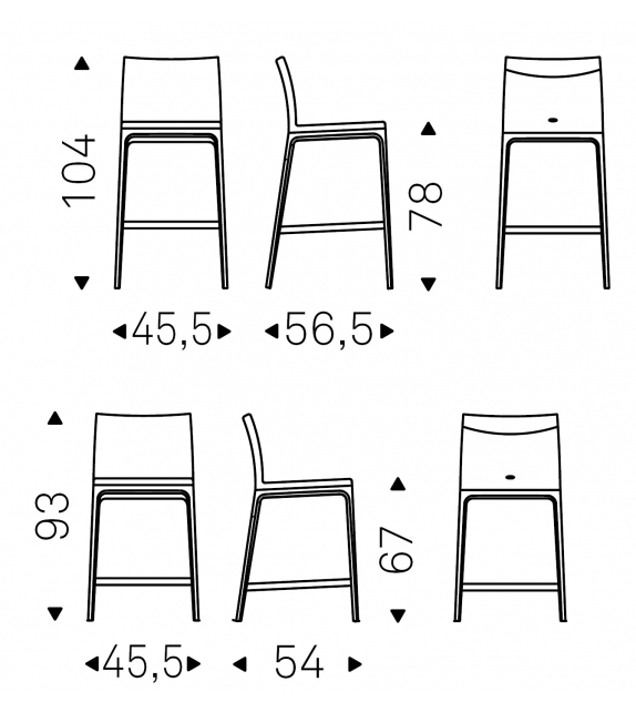 Arcadia Cattelan Italia Stool