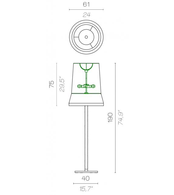 Audrey Contardi Floor Lamp