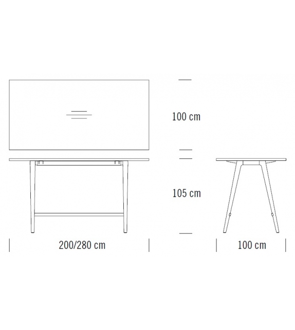 1510 Thonet High Table