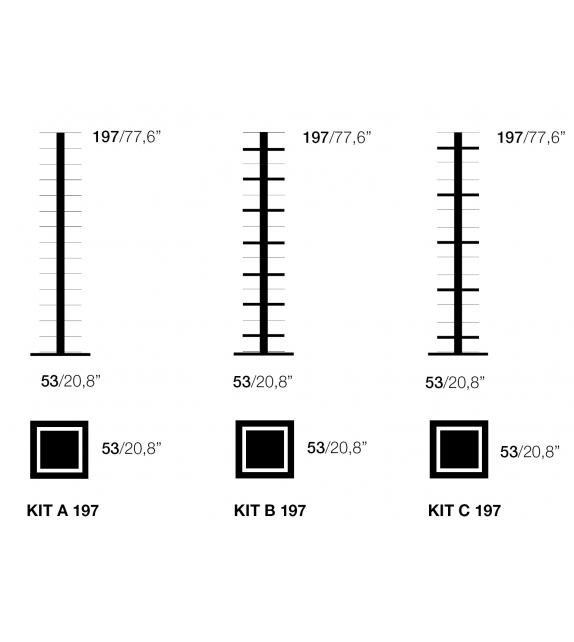 Ptolomeo X4 Opinion Ciatti High Bookcase