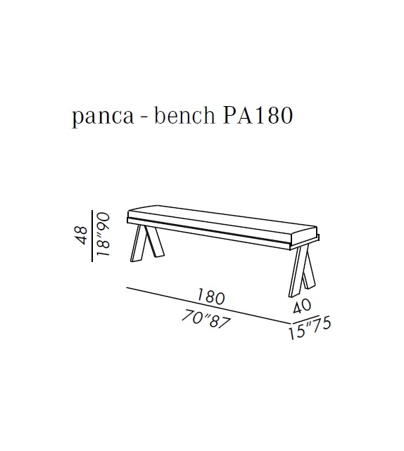 Joi Meridiani Bench