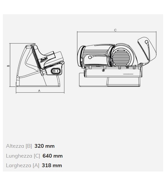 Home Line 200 Berkel Aufschnittmaschinen