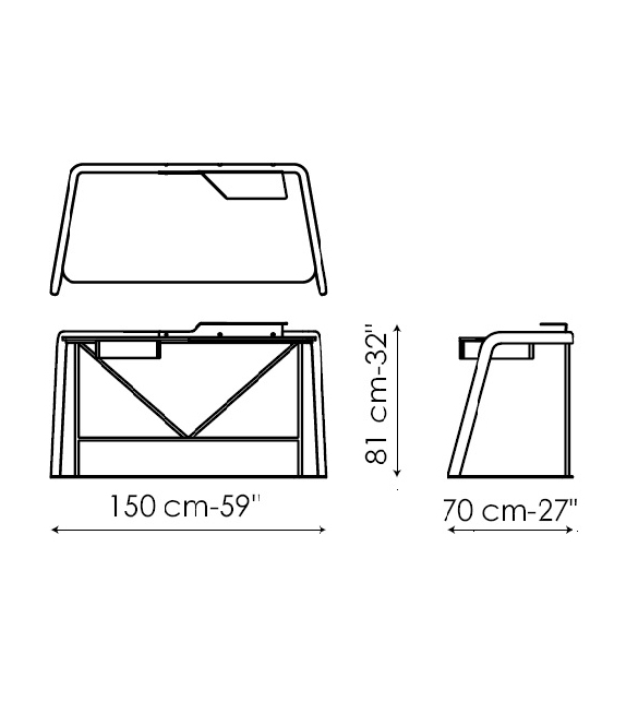 Scriba Bonaldo Bureau