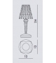 Pronta consegna - Battery Kartell Lampada da Tavolo