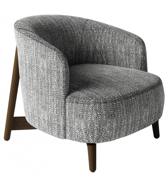 Copine wood Porada Armchair