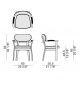 Evelin Porada Chair with arms