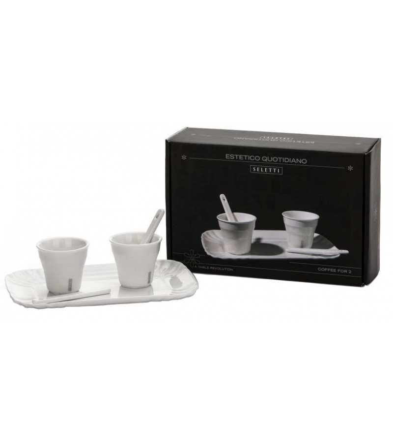 Estetico Quotidiano Coffee Seletti Ensemble 2 Tasses