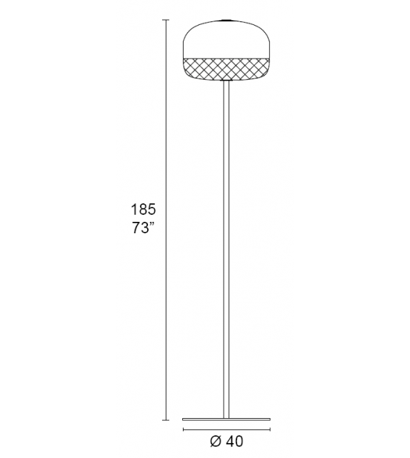 Balloton 7211/LT1 MMLampadari Lampada da Terra