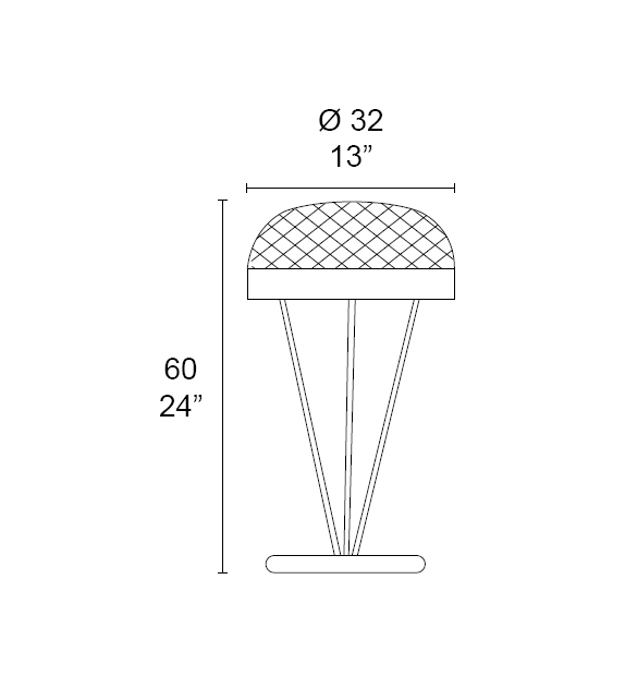 Rays 7209/L3 MMLampadari Lampada da Tavolo