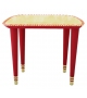 Bijou Scarlet Splendour Hocker