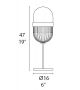 Pill 7237/L1 MMLampadari Lampe de Table