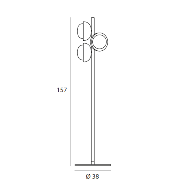 554 Muse Tooy Stehlampe