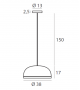 556 Molly Tooy Suspension Lamp