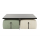 Hidden Island Liu Jo Coffee Table & Pouf