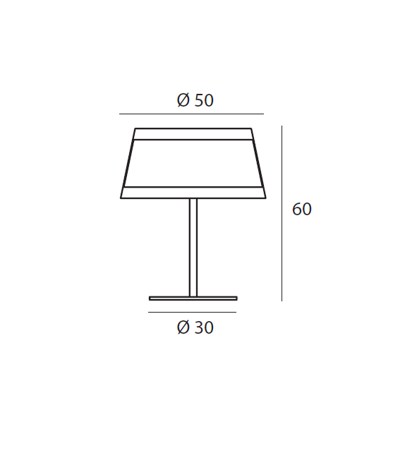 558 Lilly Tooy Lampe de Table