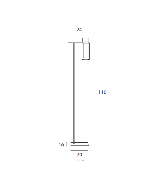 560 Osman Tooy Floor Lamp