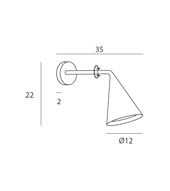 561 Gordon Tooy Wall Lamp