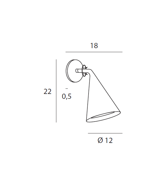 561 Gordon Tooy Wall Lamp