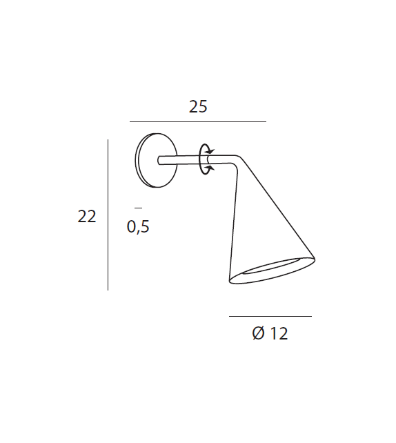 561 Gordon Tooy Wall Lamp