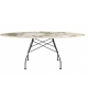 Glossy Marble Kartell Table