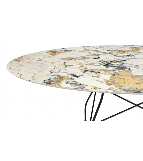 Glossy Marble Kartell Mesa