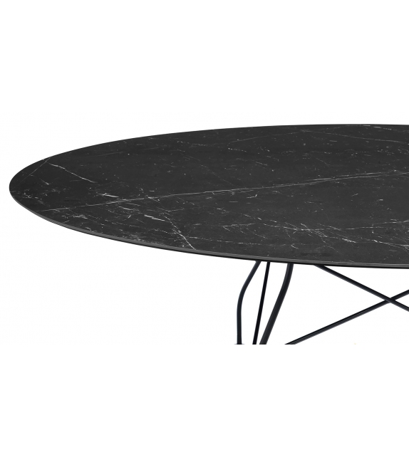 Glossy Marble Kartell Table