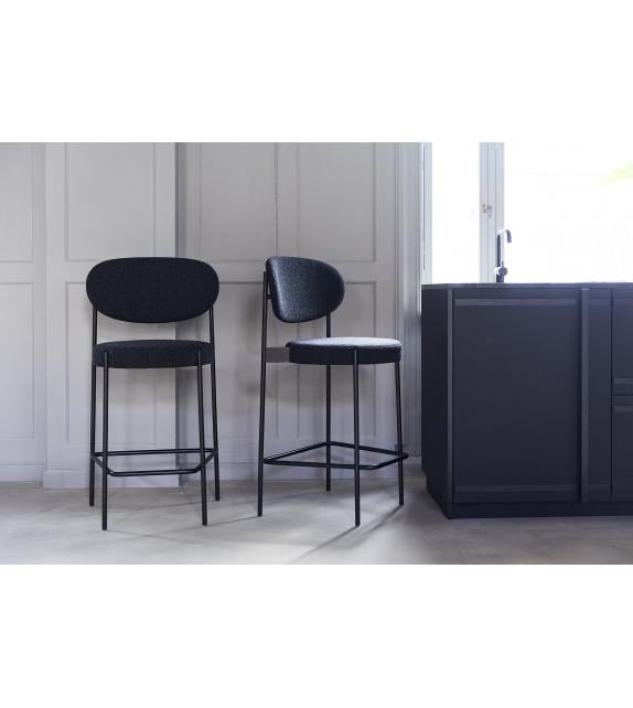 Series 430 Verpan Set von 2 Bar Hocker