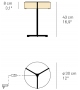 Thesis LZF Lámpara de Mesa