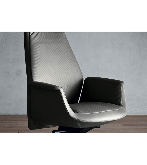 Downtown President Chaise Pivotant Poltrona Frau