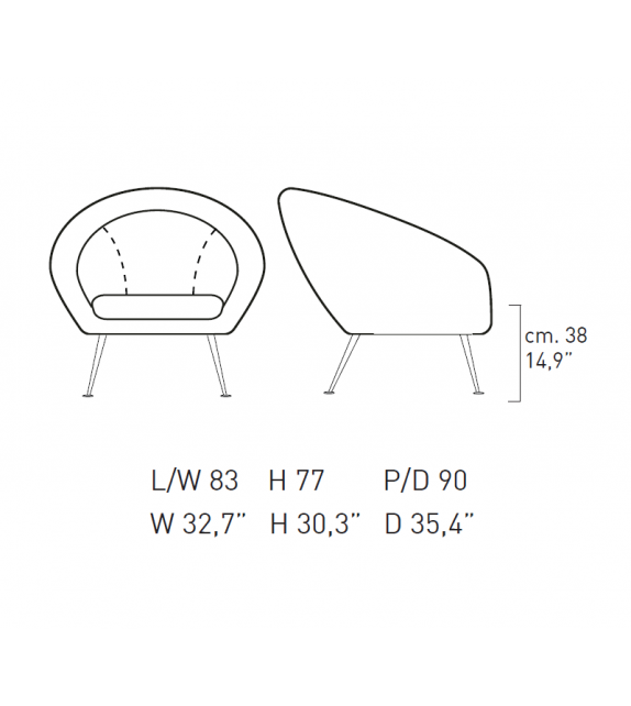 Ziggy My Home Collection Poltroncina