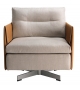 GranTorino Poltrona Frau Swivel Armchair