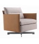 GranTorino Poltrona Frau Swivel Armchair