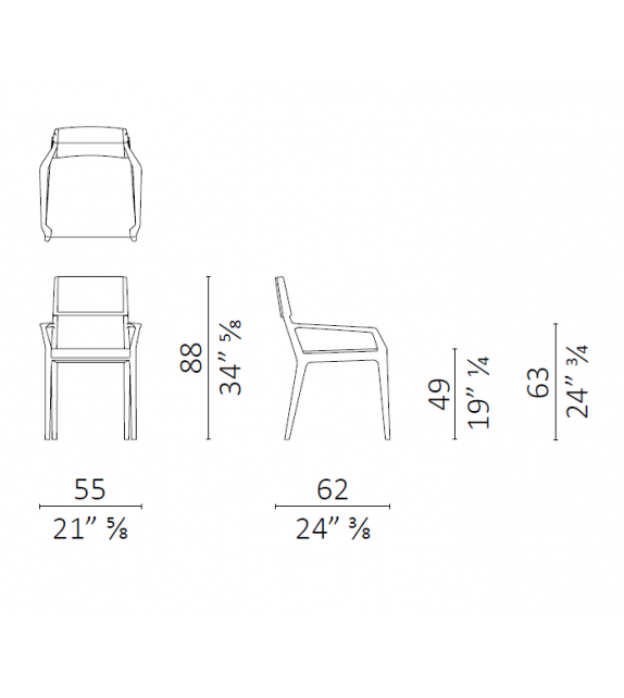 Ala Ceccotti Collezioni Chair - Milia Shop