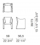 Cap Chair 2 Cappellini Conference Small Armchair