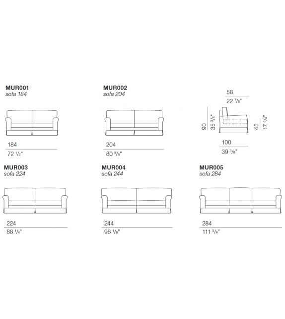 Murano Bodema Sofa