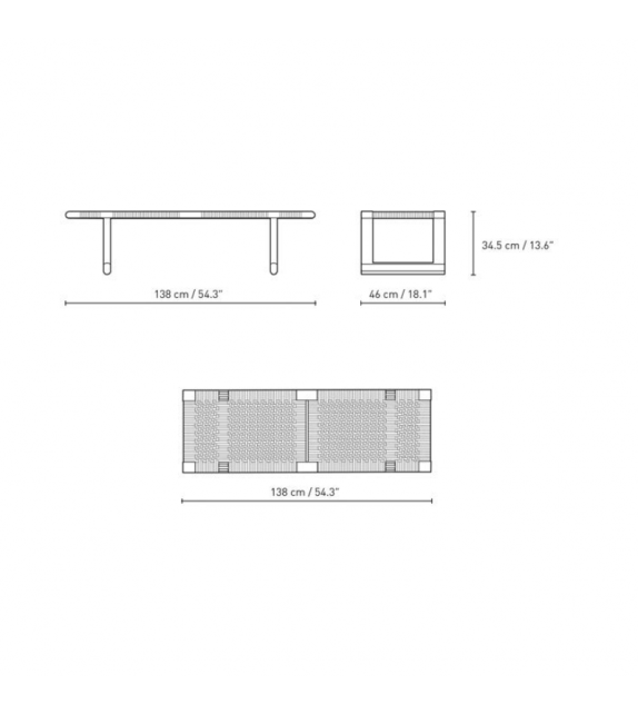 BM0488 Carl Hansen & Son Bench