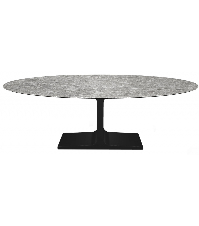 Palace Elliptical Sovet Table - Milia Shop